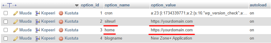 Logging into phpMyAdmin